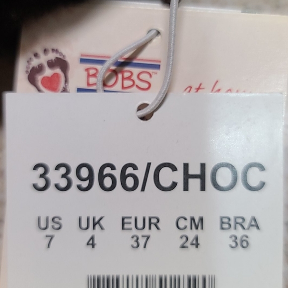 SKECKERS BOB'S HOUSE SHOES 👞SIZE 6 / 7 Dark Brown - Picture 16 of 16